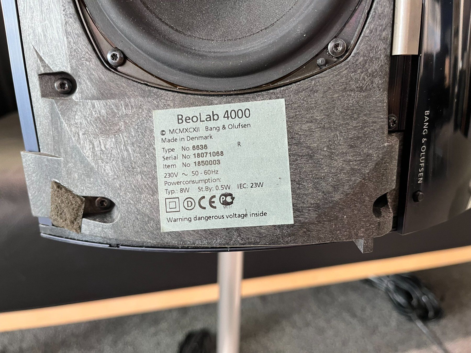 Bang & Olufsen Lautsprecher: BeoLab 4000 – Gebraucht aus Hochdorf von av-electronics 4