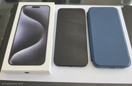 Apple iPhone 15 Pro Max 512 GB Blue Titanium – 97 % Akku