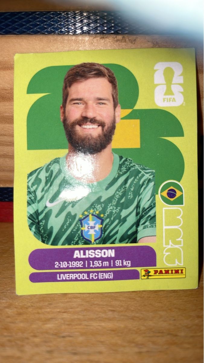 Panini Cartes à collectionner: Alisson Panini Sticker wm 2026 bra 2 – D'occasion à Stallikon par Willidos01