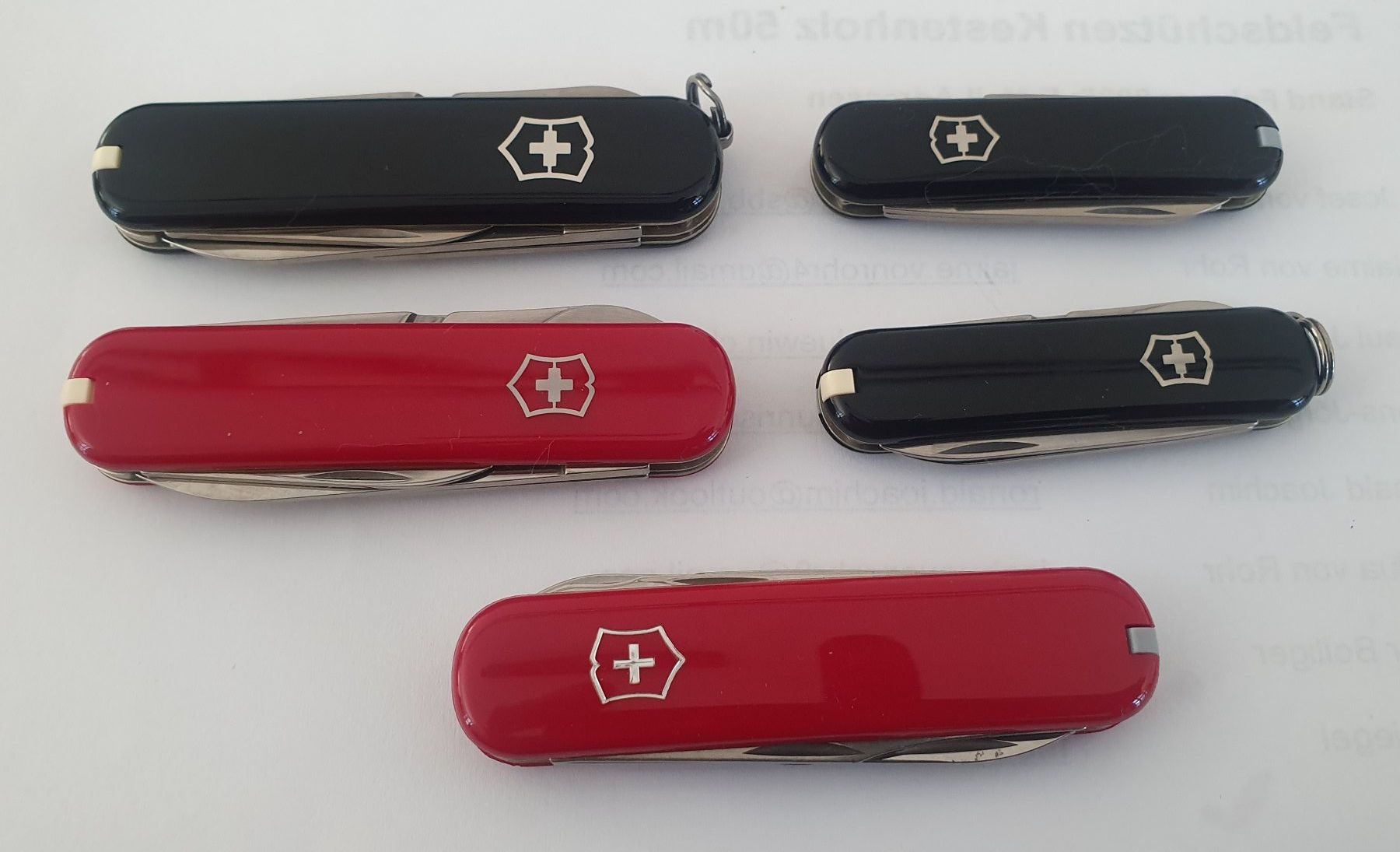 Victorinox Coltelli tascabile: 8 Victorinox Sackmesser mit Logo – Nuovo (secondo la descrizione) da Härkingen venduto da MarianneSi 7