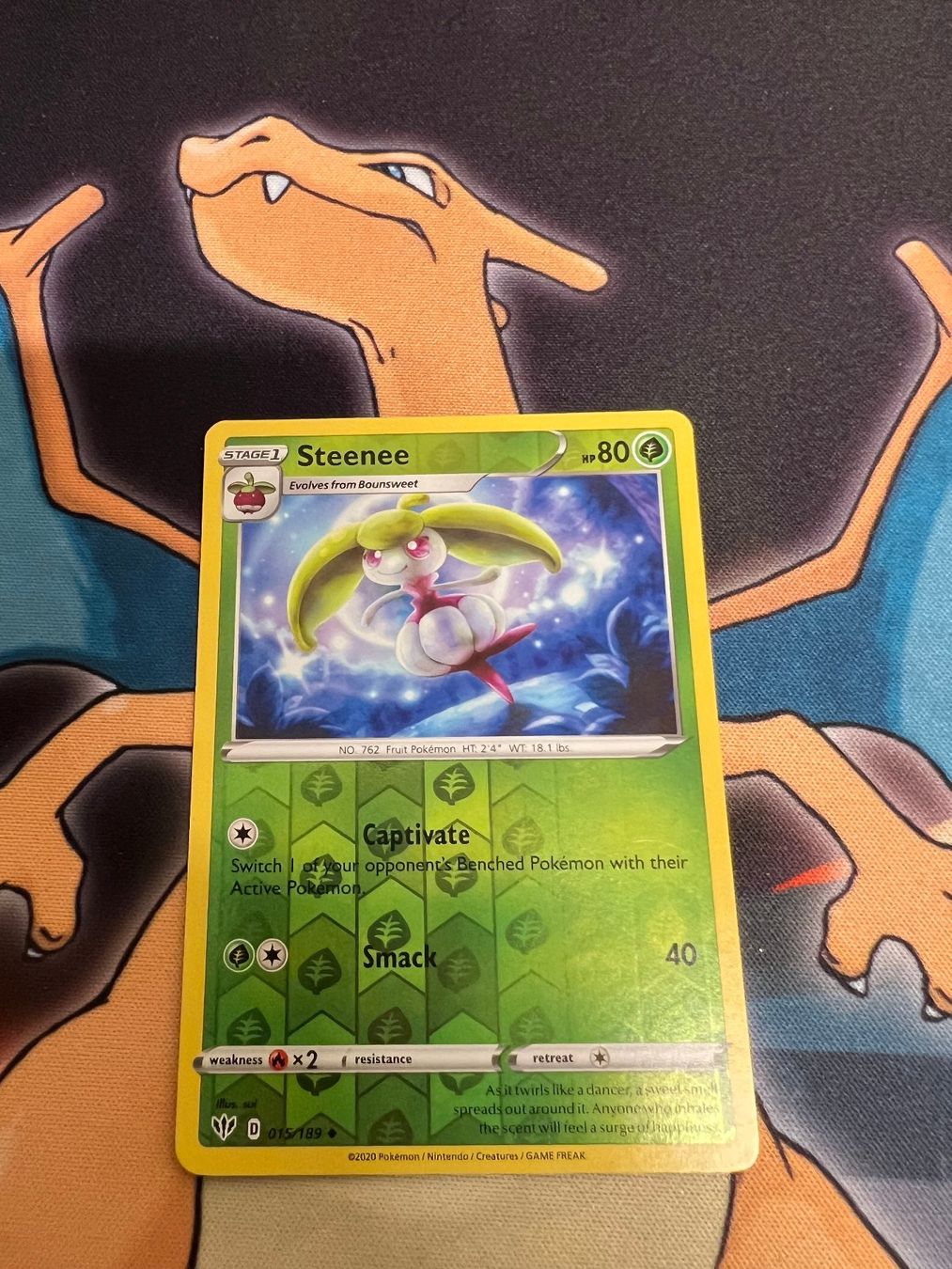 Pokémon Carte collezionabili: Steenee (DAA 15) - Reverse Holo - Darkness Ablaze – Nuovo (secondo la descrizione) da Bülach venduto da Pfrenzel