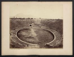 Fotografie Pompei, Anfiteatro, Amphithea