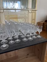 Prächtiges Vintage-Kristallglas-Set – 84 Teile (Komplettset