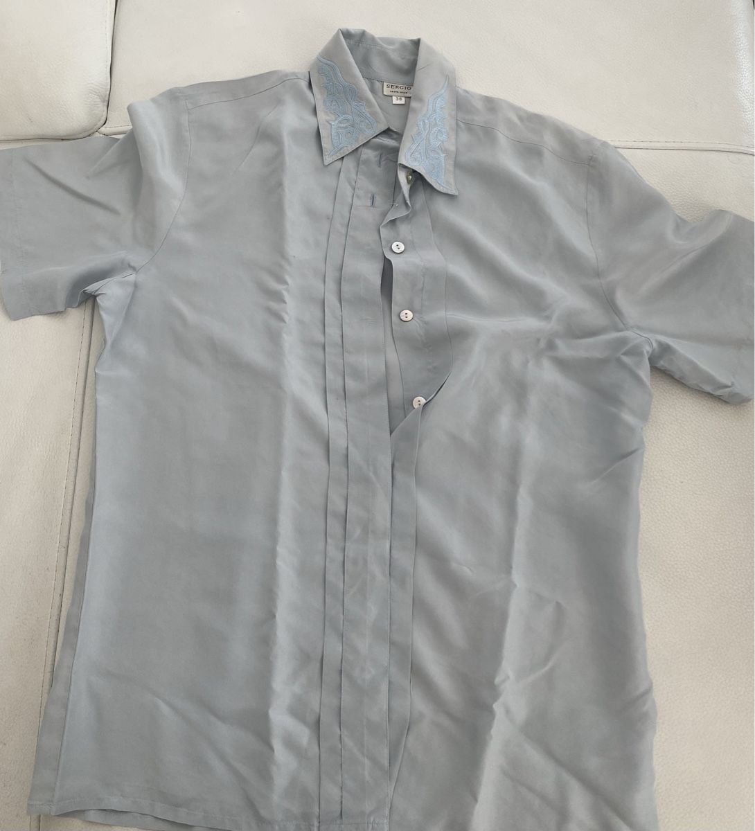 Camicette: Sergio 100% Seiden Bluse 🌸 – Usato da Opfikon venduto da Luis144