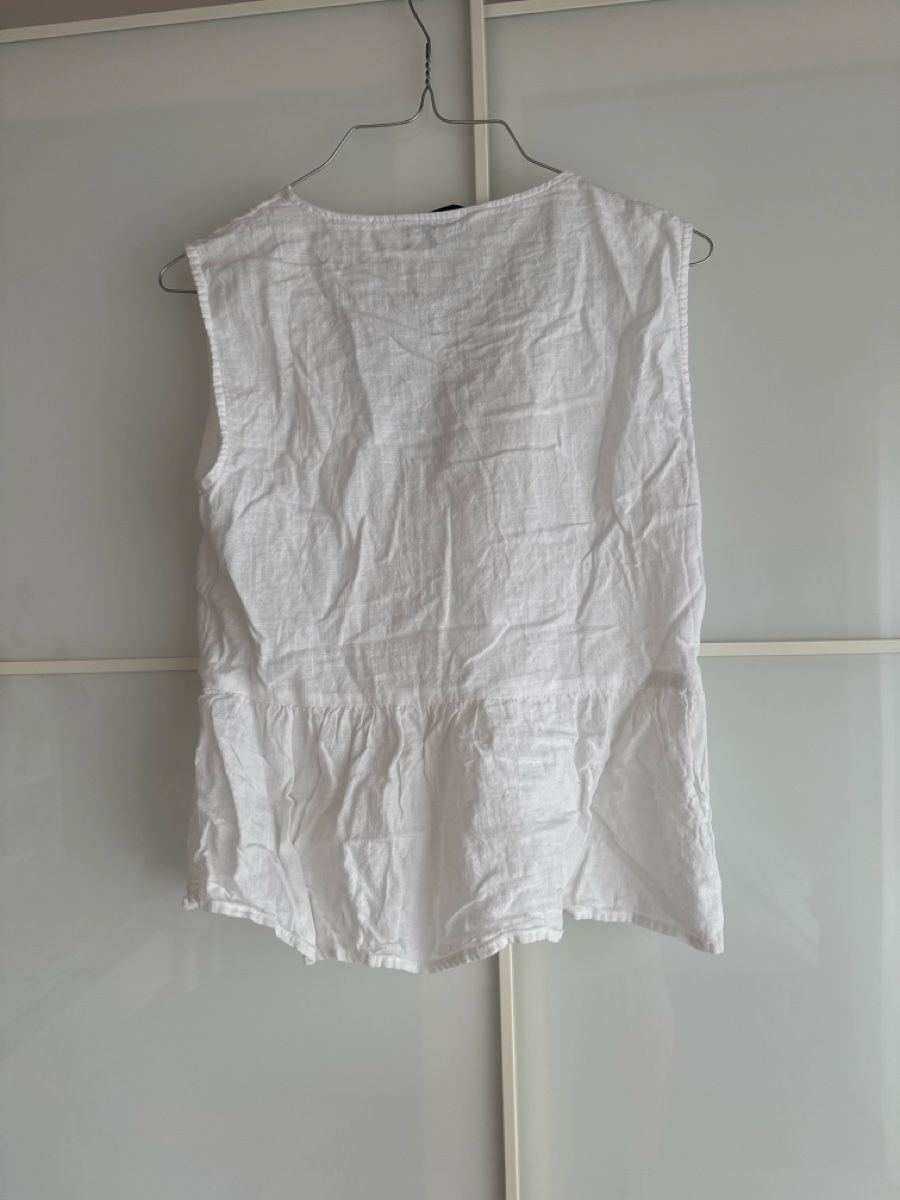 Stradivarius Camicette: Stradivarius Top/Weste, Weiss, Gr. M – Nuovo (secondo la descrizione) da Gächlingen venduto da anjuli_123 1