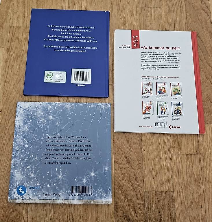 Libri: Kinderbücher 3Stk. – Usato da Münchenbuchsee venduto da Bussistyle 3