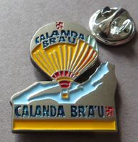 PIN BIER CALANDA BRÄU HEISSLUFTBALLON