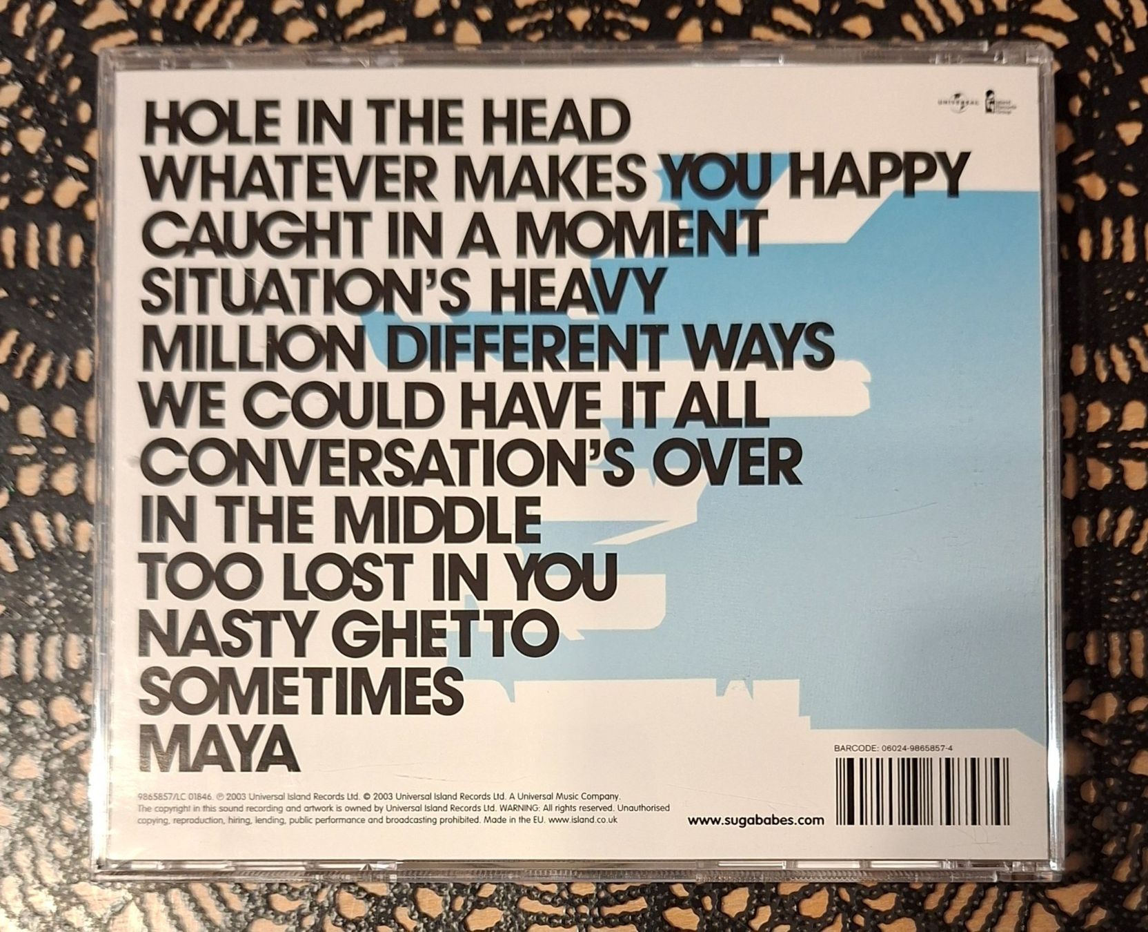 CDs: Sugababes - Three, UK Pop CD Album 2003 – Gebraucht aus Schönenberg TG von Gregordini 1