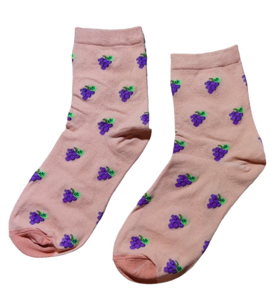 Calze: Socken Trauben / Grapes – Nuovo e nell'imballaggio originale da Zürich venduto da amysmith 1