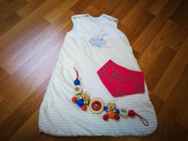 Süsses Babyset (mit Schlafsack)