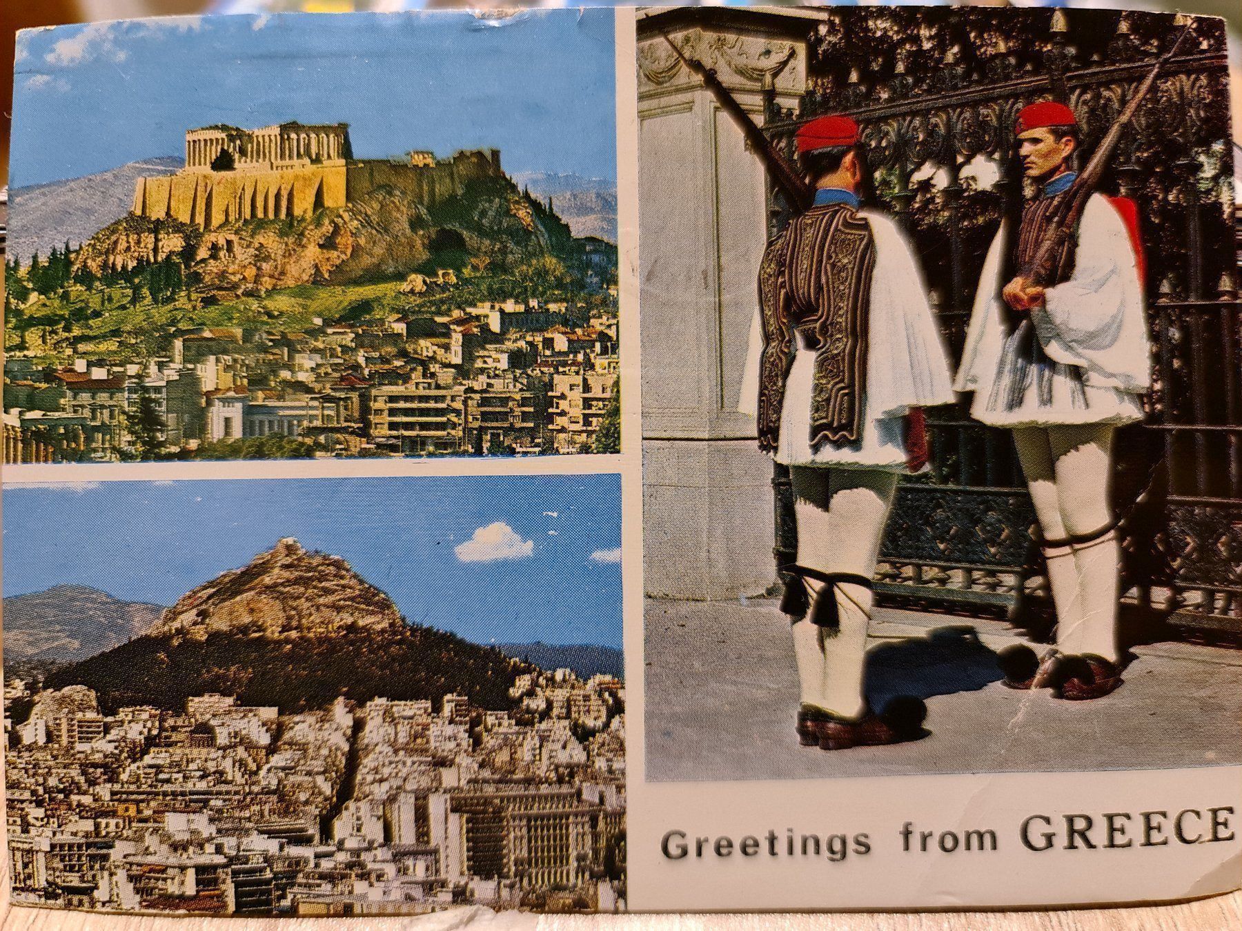 Cartoline postali: Ansichtskarte Athen Griechenland – Usato da Dintikon venduto da Vexi