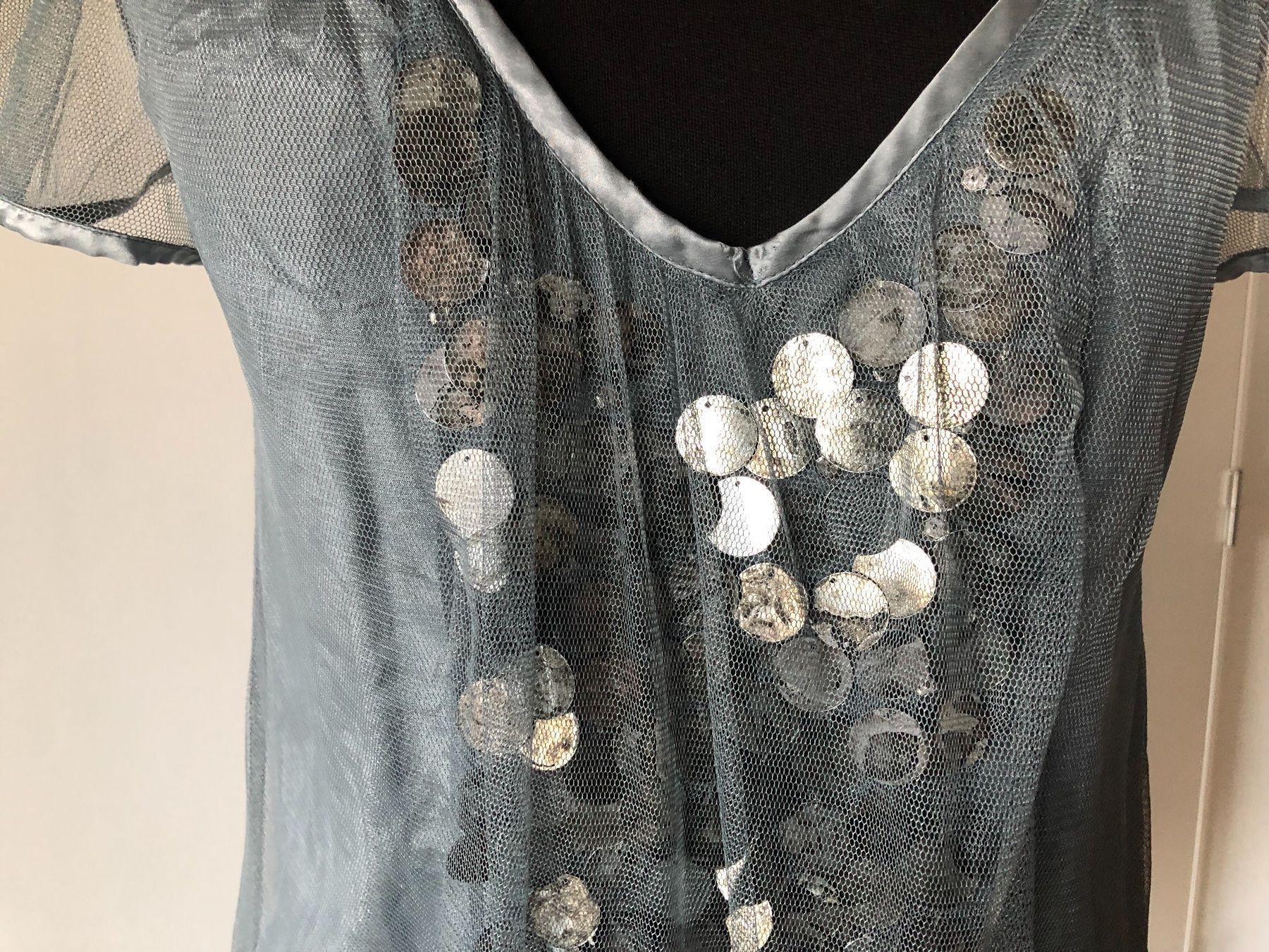Kleider: NOA NOA Kleid hellblau/grau Gr S Wunderschön! – Neu (gemäss Beschreibung) aus Bern von Etzy 2