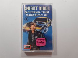 Kassette - Knight Rider - Der schwarze Teufel taucht wieder