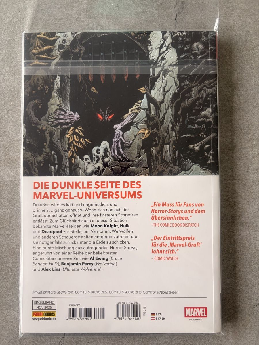BD: Marvel Geschichten aus der Gruft – D'occasion à Densbüren par lana79 1