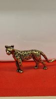Deko Leopard, Messing, Vintage Stil, neuwertig.