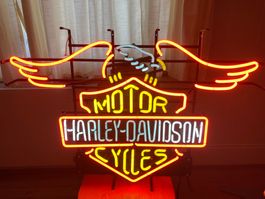 Harley-Davidson Neon Leuchtreklame Werbeschild
