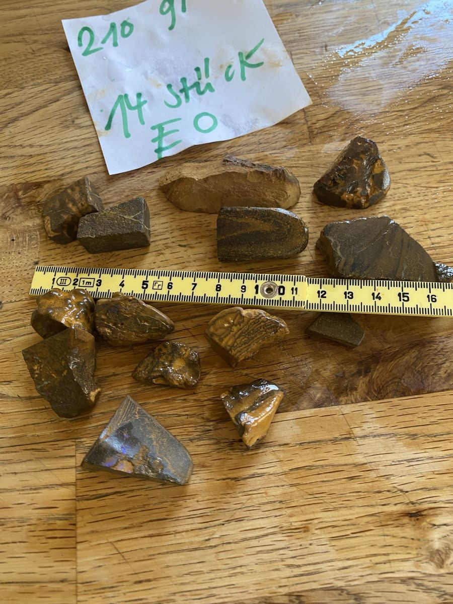 Edelsteine: 14 Boulder Rohopale  – Gebraucht aus Flawil von Naphtali 7
