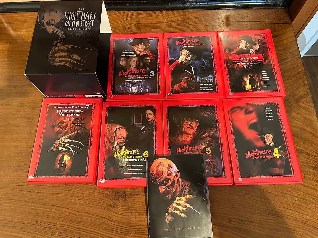 Tutti i DVDs: Nightmare on Elmstreet 1-7 – Usato da Rüfenach AG venduto da luciferus 3