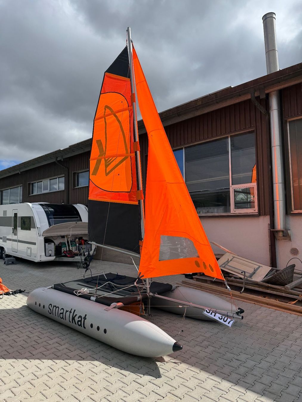 Altro: Smart Cat Katamaran - Segeln wo der Wind weht! – Usato da Hallau venduto da KSchwaninger 3
