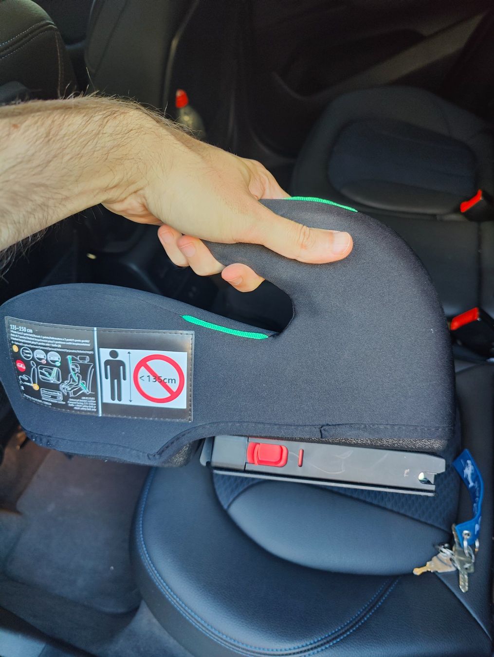 Osann Seggiolini per auto: Osann Boost seat - einmalig benutzt – Nuovo (secondo la descrizione) da Bern venduto da and_6fcb 3
