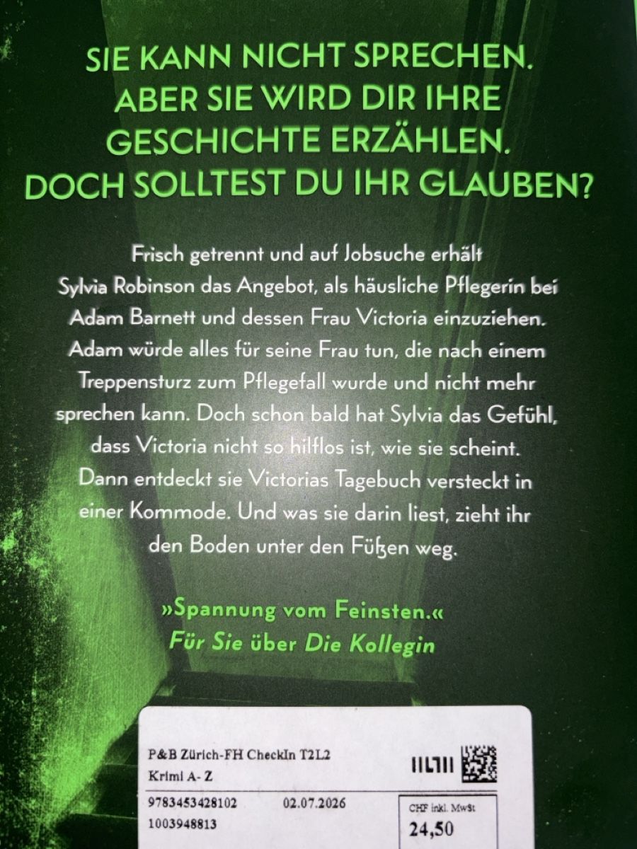 Bücher: Freida McFadden - Die Ehefrau  – Neu (gemäss Beschreibung) aus Corpataux von DG1901 1