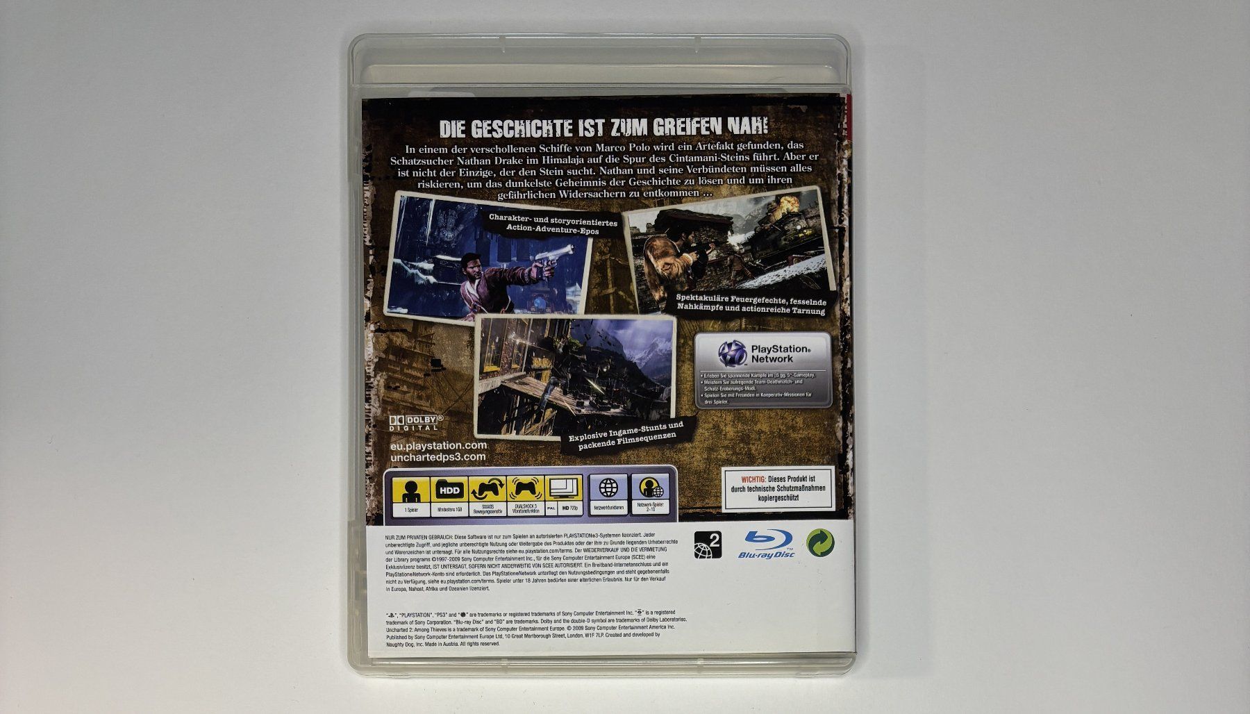 Giochi: PS3 - Uncharted 2: Among Thieves – Usato da Allschwil venduto da Bullach 2