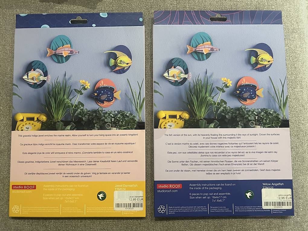 Tutte le decorazioni: Wanddekoration Fisch – Nuovo e nell'imballaggio originale da Schaan venduto da par_7ggh 1