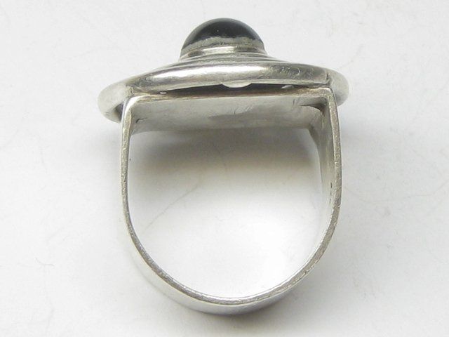 Anelli: Vintage Ring Silber 925 Onyx Gr. 58 – Usato da Ermatingen venduto da Decovin 4