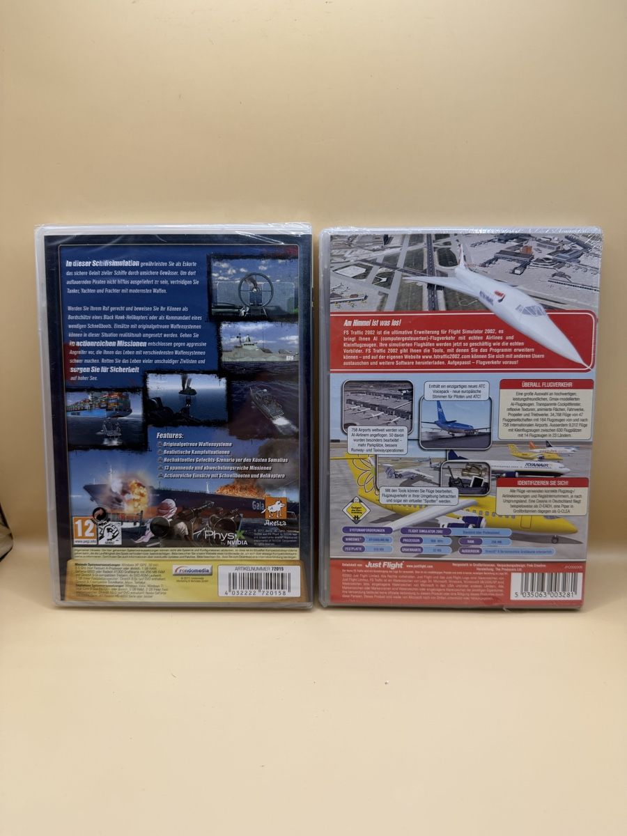 Giochi: 2x PC Simulation Neu/OVP – FS Traffic + Schiffsimulation – Nuovo e nell'imballaggio originale da Genève venduto da sho_67qj 1