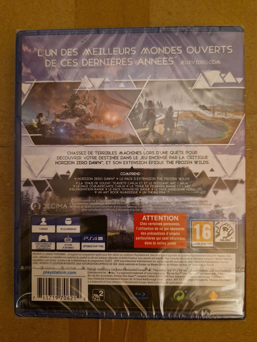 Spiele: Playstation, PS4 - Horizon Zero Down, complete edition – Neu und originalverpackt aus Grand-Lancy von jer_m8tv 1