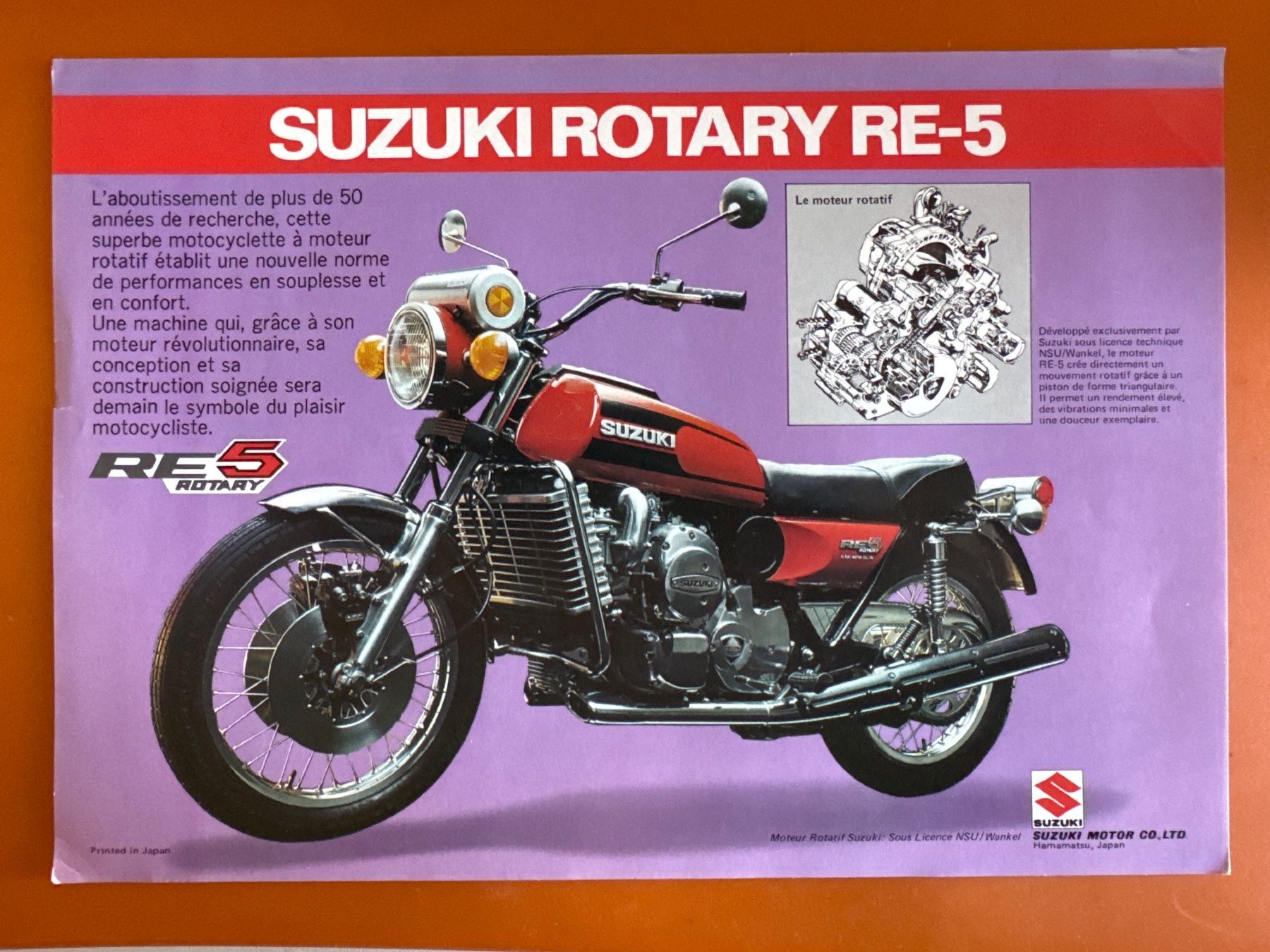 Suzuki Strada: Suzuki RE5 Rotary / RE-5 – Usato da Morrens VD venduto da kawah2
