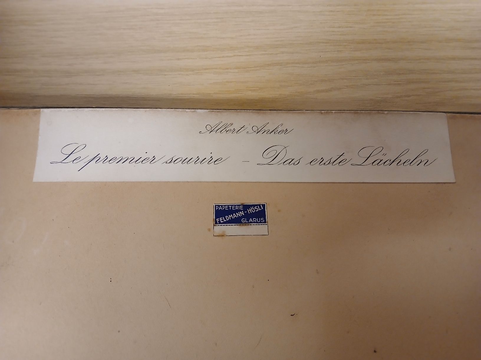 Dipinti: Albert Anker "Das erste Lächeln" – Usato da Anzonico venduto da lollly111 2
