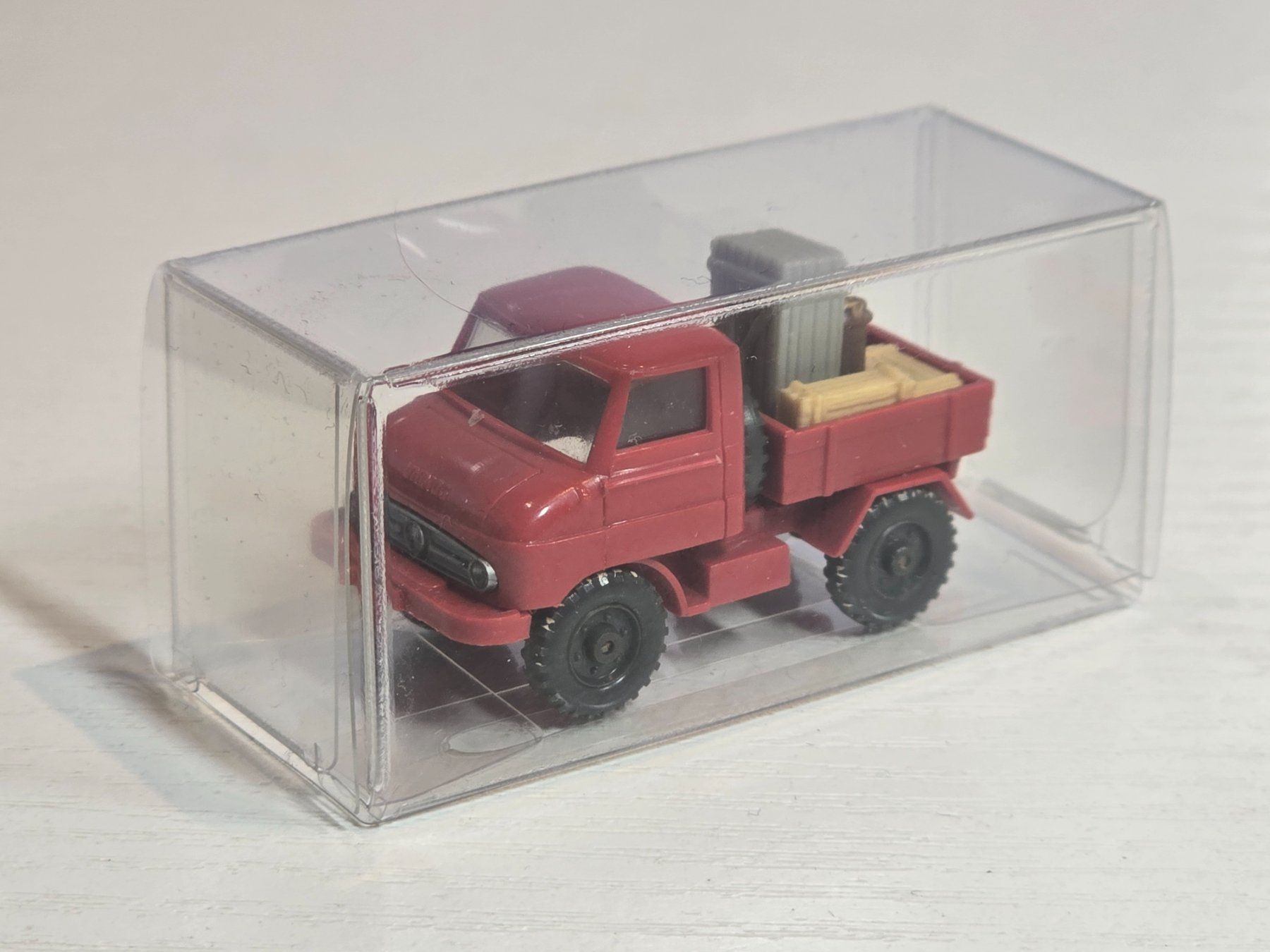 Wiking Modellautos: Wiking, Unimog, rot, alt – Neu (gemäss Beschreibung) aus Kloten von Nicola2
