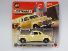 Matchbox 1941 Chrysler Plymouth Coupé