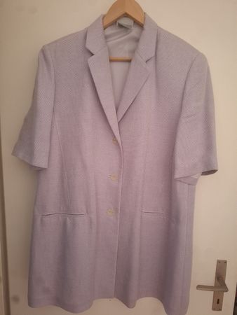 Blazer Flieder kurzarm Gr. 46