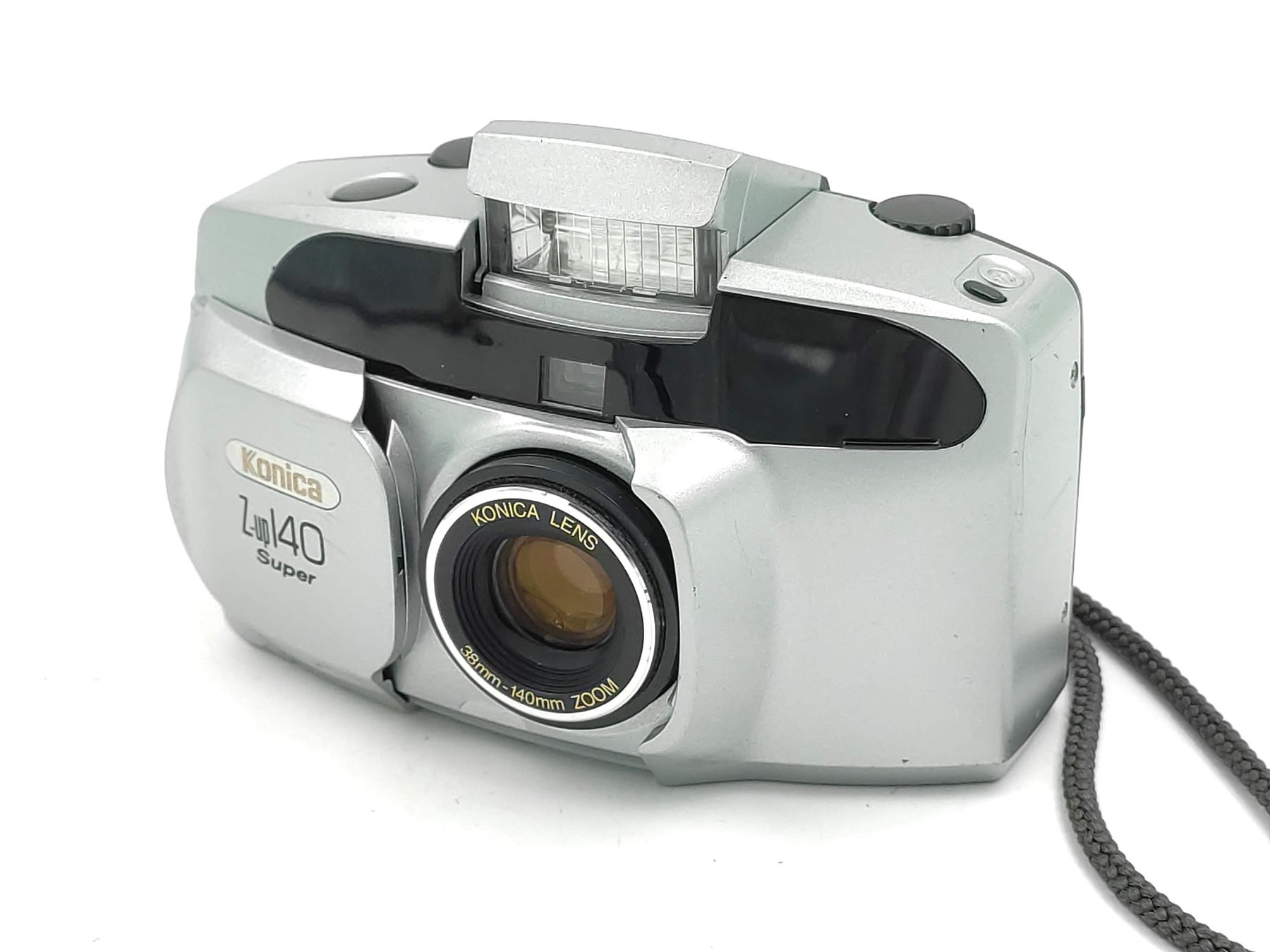 Konica Fotocamera: Konica Z-up 140 Super Kompaktkamera - Vintage Chic! – Usato da Kreuzlingen venduto da Tewes 1