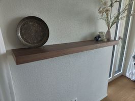 Micasa Nussbaumn Tablar (120 cm) – Leichter Transportschaden