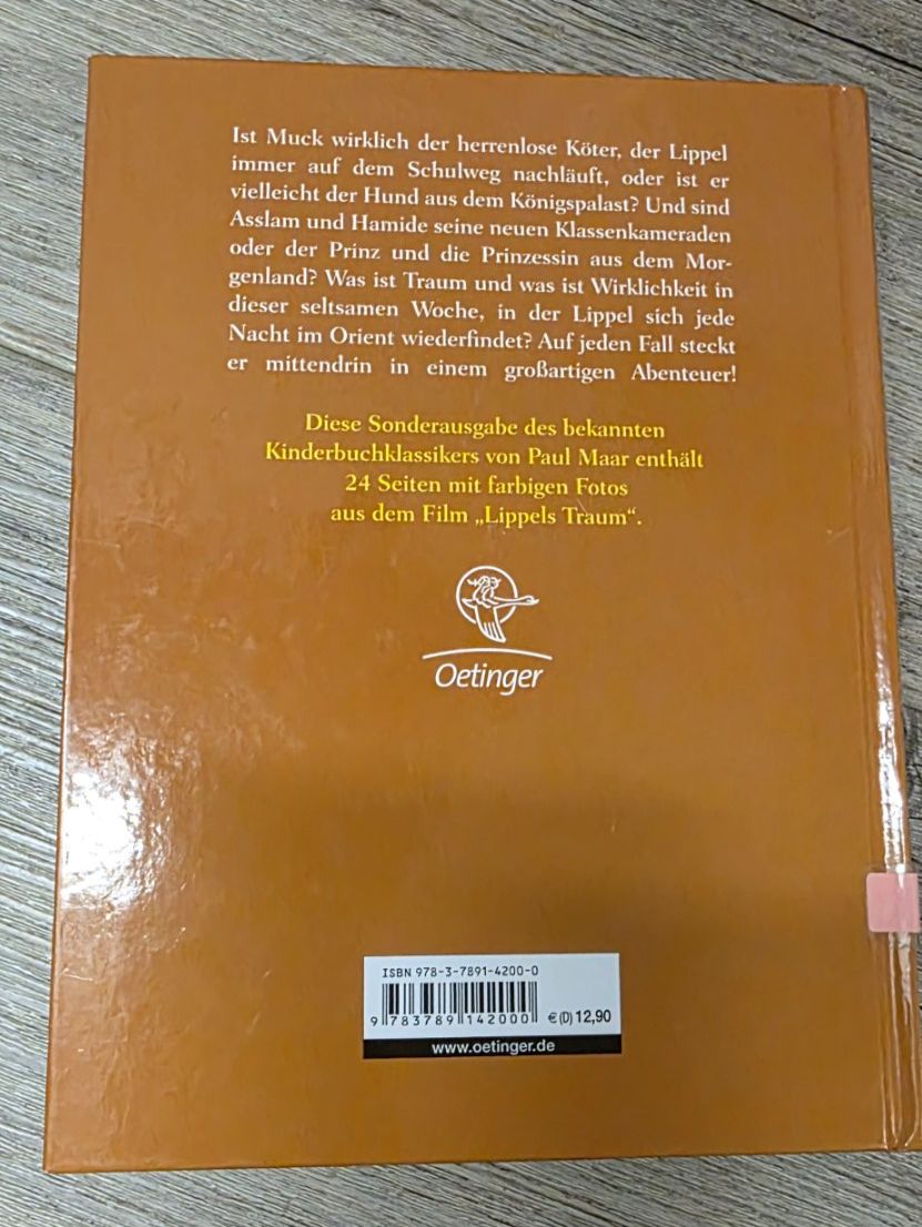 Libri: Paul Maar - Lippel's Traum – Usato da Niederbipp venduto da Tamara15101995 1