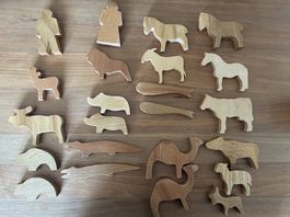 Holztiere & Figuren Arche Noah