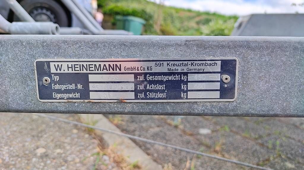 Rimorchi: Motorrad Anhänger  – Usato da Oberlunkhofen venduto da tim_nyz5
