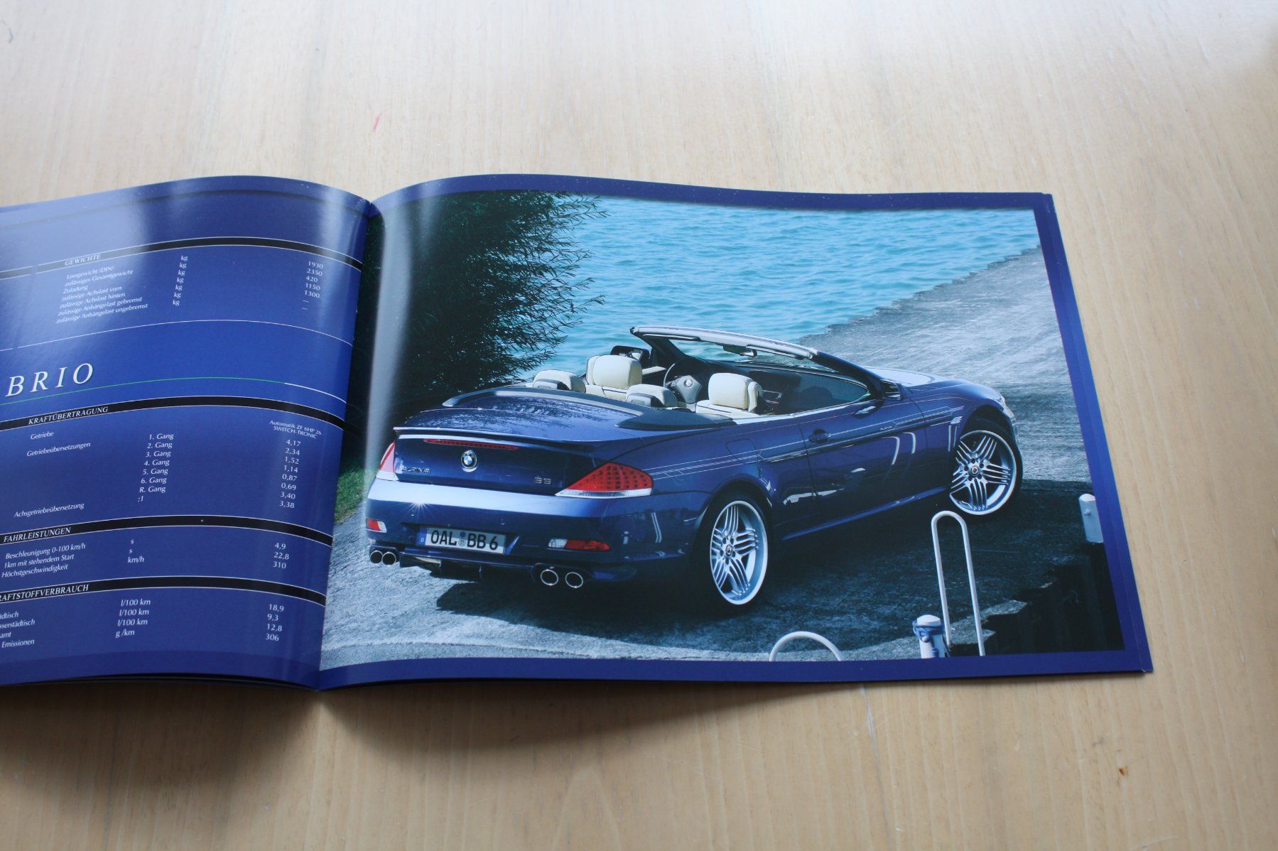 Alpina Documenti: Alpina Prestige Prospekt 2007 – Usato da Wikon venduto da erwin400 8
