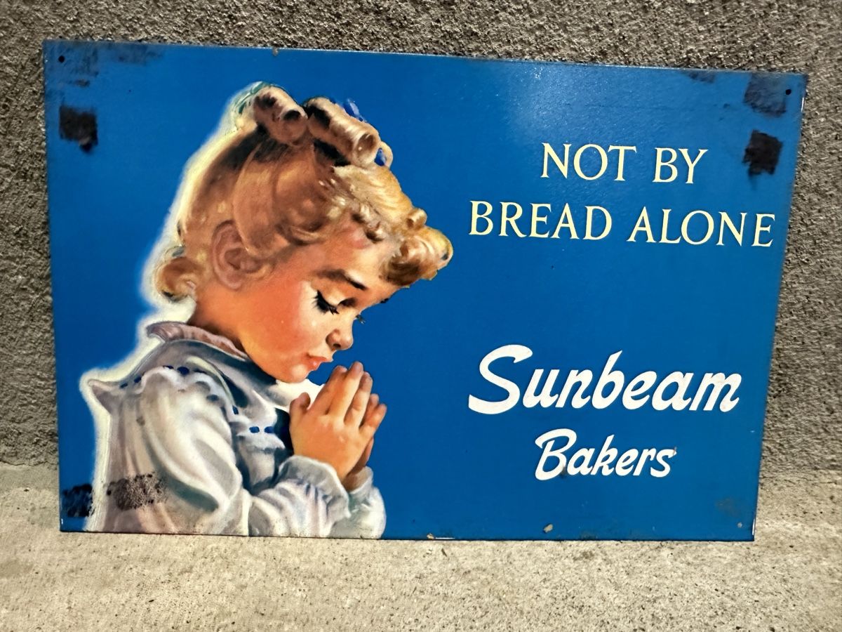 Insegne: Sunbeam bakers Werbung Reklame  – Usato da Reinach AG venduto da rares75
