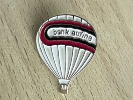 Pin Heissluftballon bank aufina