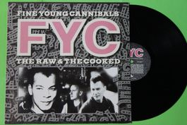 FINE YOUNG CANNIBALS - THE RAW & THE COOKED LP 1987