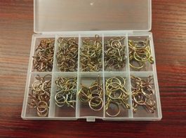 3x Box Federschellen-Set - Kit de colliers serrage ressort