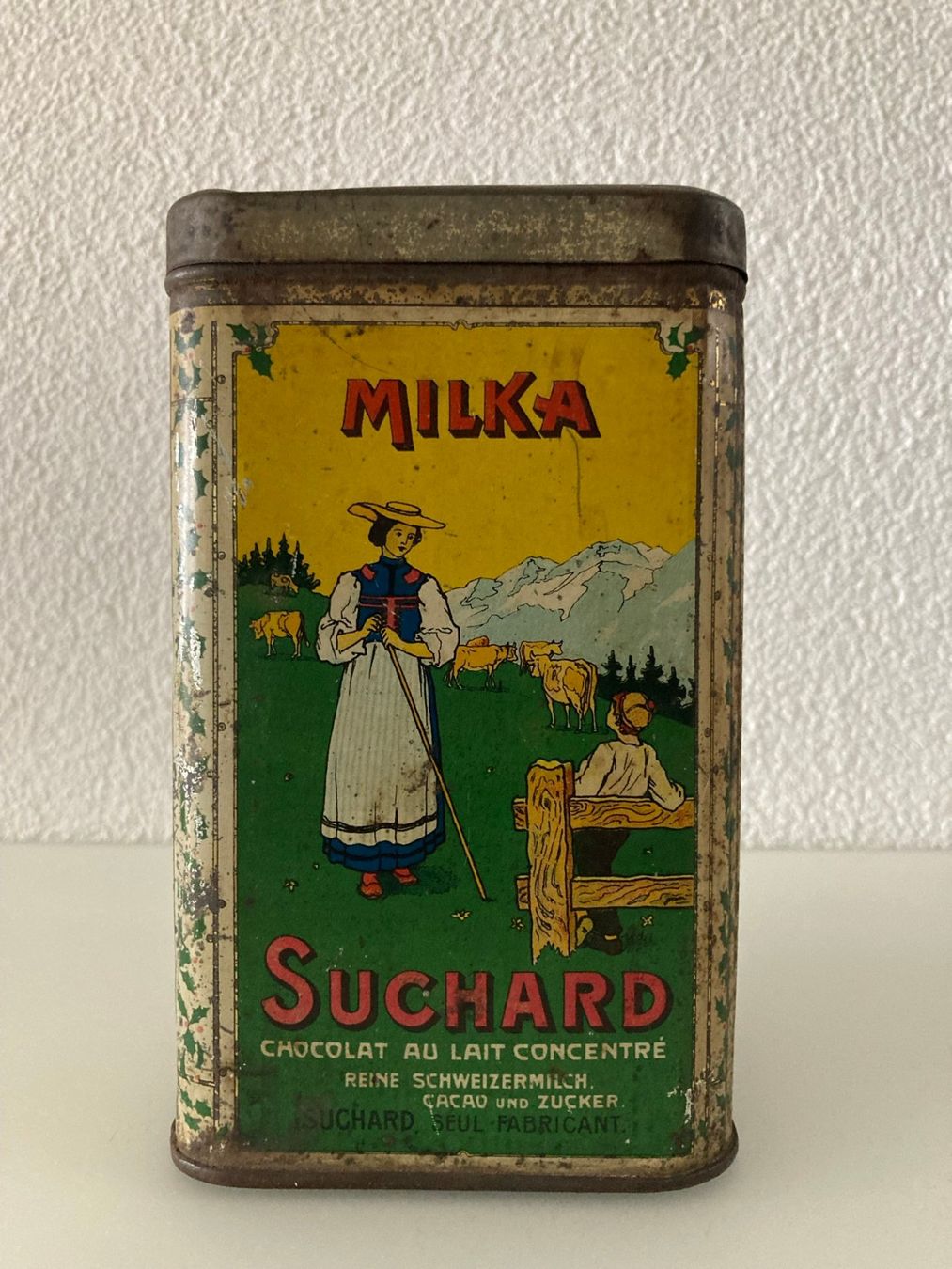 Toutes les décorations: Suchard Antike Blechdose Nr 284  Jg. ca. 1900 – D'occasion à Wohlen b. Bern par Titus55 2