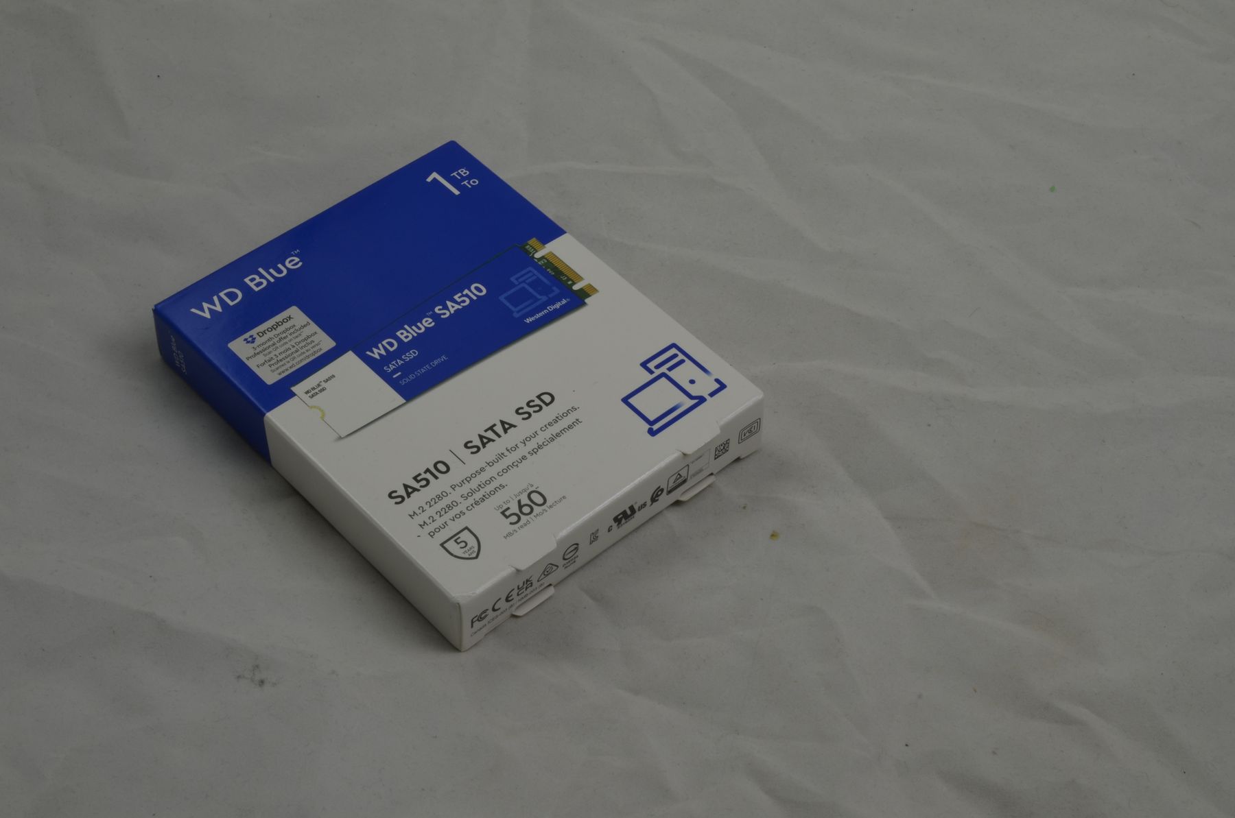 Harddisks: WD Blue SSD 1TB M.2 SATA – Neu (gemäss Beschreibung) aus Buchs AG von SellAndBuyX