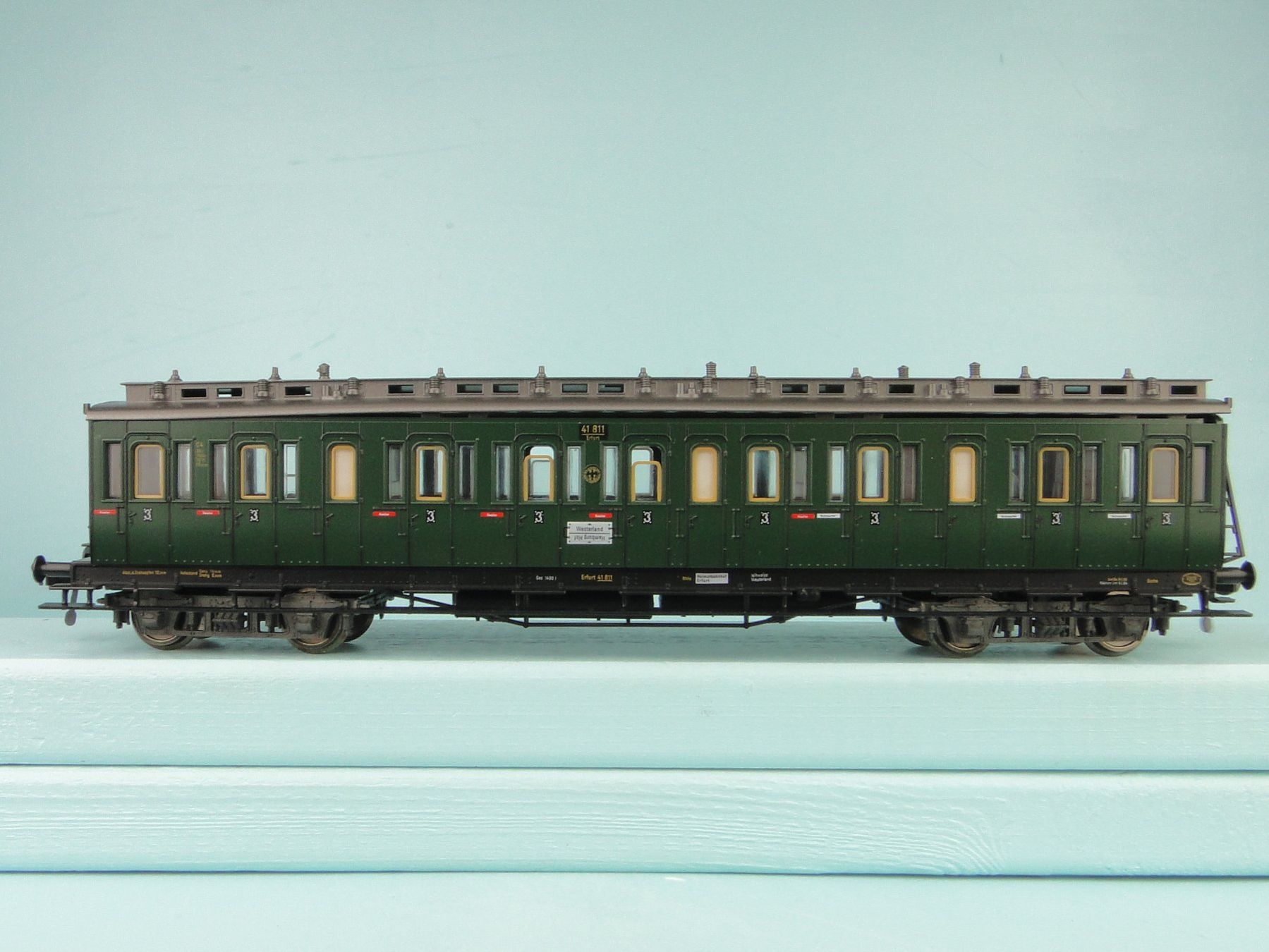 Fleischmann Modellini di ferrovie: Fleischmann H0 5087 Abteilwagen, Neuwertig – Usato da Bülach venduto da cann11 1