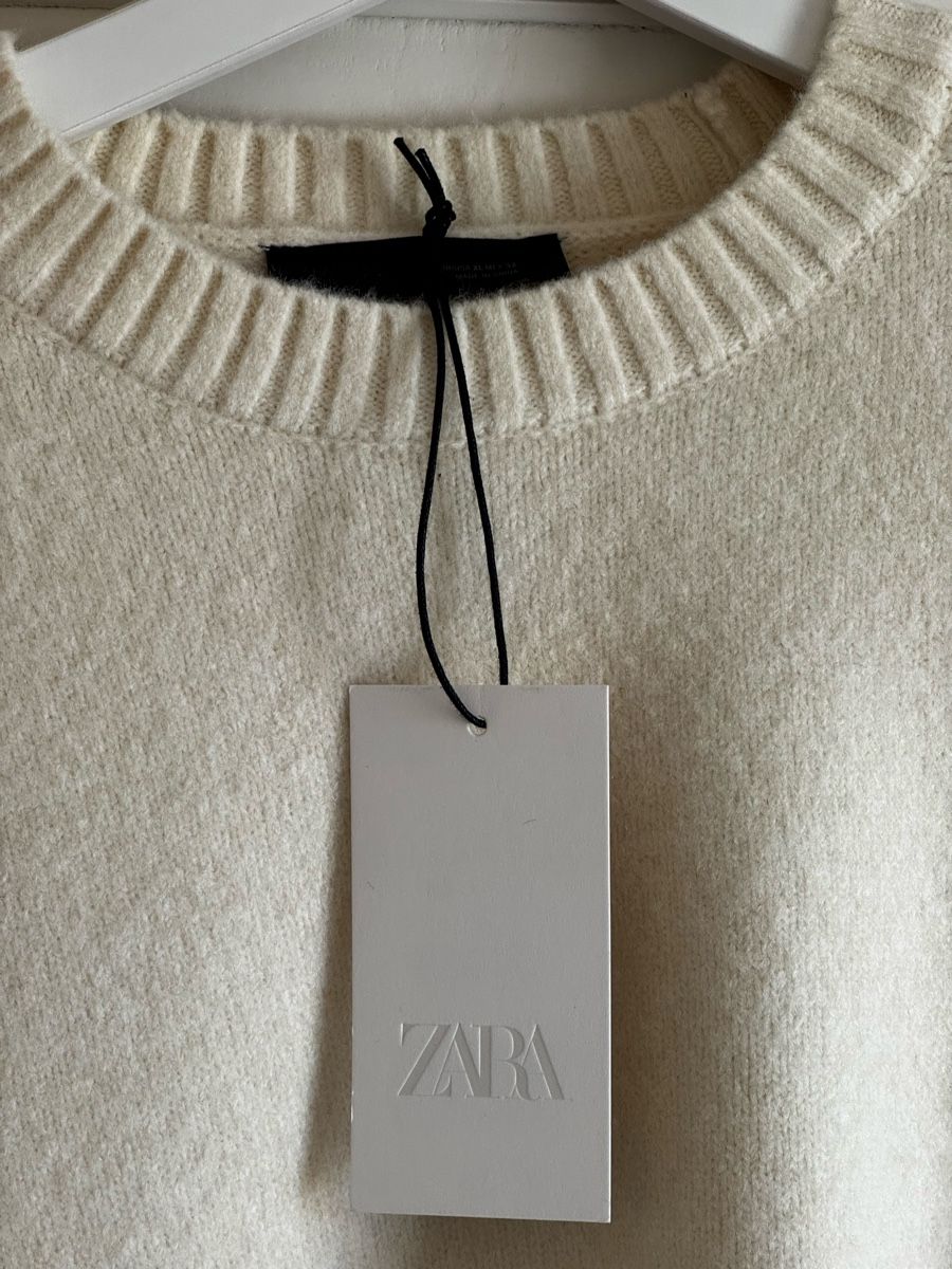 Zara Maglioni & Felpe: Zara Pullover Ecru Neu mit Etikett Gr XL. – Nuovo e nell'imballaggio originale da Zürich venduto da ber_78xz
