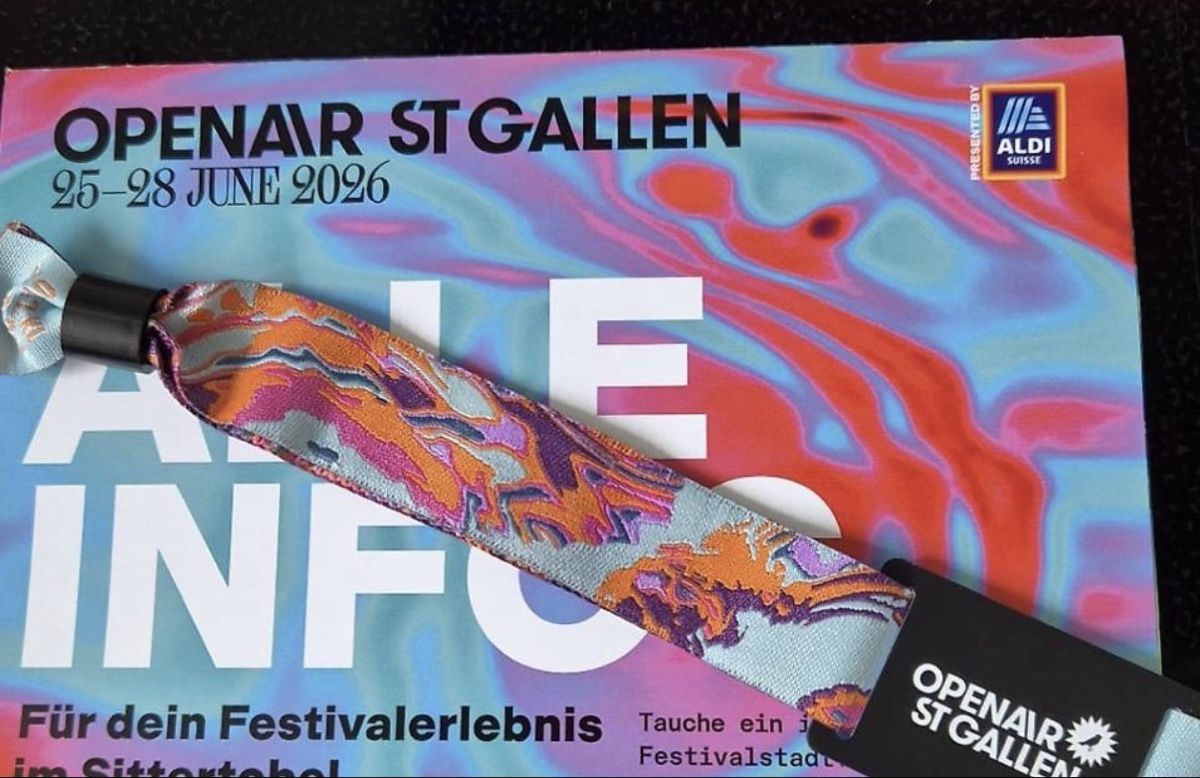 Billets: 2-Tagespass Openair St.Gallen – D'occasion à Jona par mic_mnj2